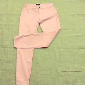 Pink bootcut pants